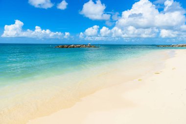 Cennet plaj Fort Zachary Taylor Park, Florida, ABD.