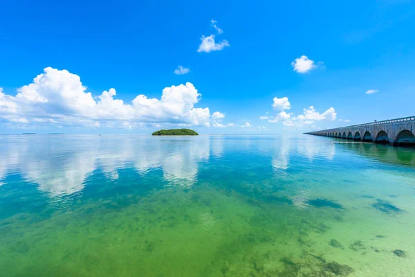 Uzun Köprü Florida Keys Florida Abd — Stok fotoğraf