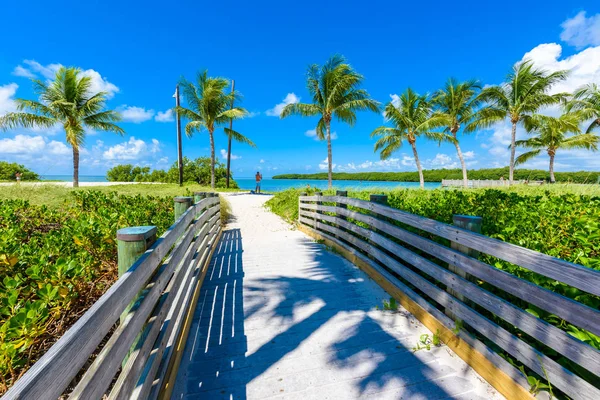 Sätt Leder Till Sombrero Beach Florida Keys Marathon Florida Usa — Stockfoto
