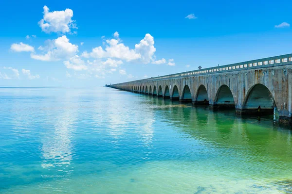 Lange Brug Florida Keys Florida Verenigde Staten — Stockfoto