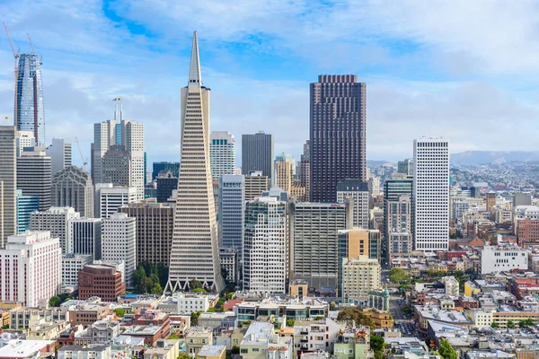 Vista Aérea Edificios Centro San Francisco California —  Fotos de Stock