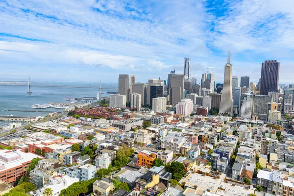 Skyline Business Center San Francisco Downtown California Usa — Stock Photo, Image