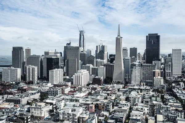 Picturesque Skyline San Francisco Downtown California Usa — Stock Photo, Image