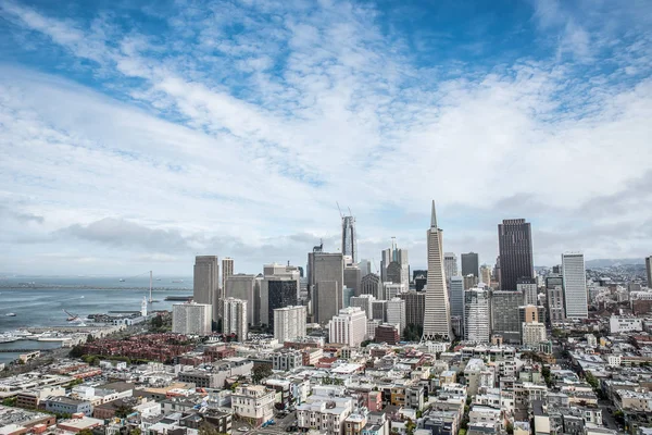 Skyline Business Center San Francisco Downtown California Usa — Stock Photo, Image