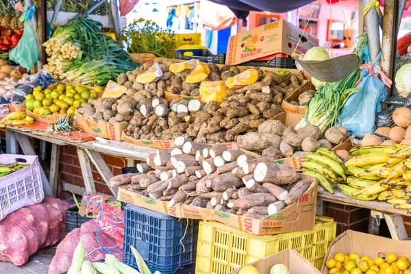 Mercado Centro Willemstad Curaçao Antilhas Holandesas — Fotografia de Stock