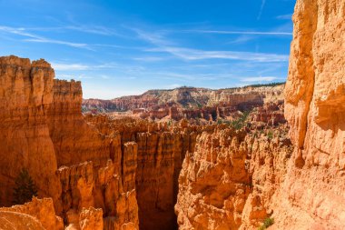 Bryce Canyon Milli Parkı - Queens Garden iz ve Najavo döngü, Utah, Amerika Hiking.