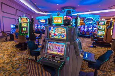 Gece ABD görüldüğü gibi Nevada Las Vegas soymak