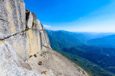 Sequoia National Park, Kaliforniya, ABD'de Hiking Moro Rock - görünümünden