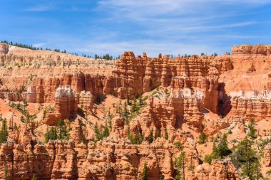 Bryce Canyon Milli Parkı - Queens Garden iz ve Najavo döngü, Utah, Amerika Hiking.
