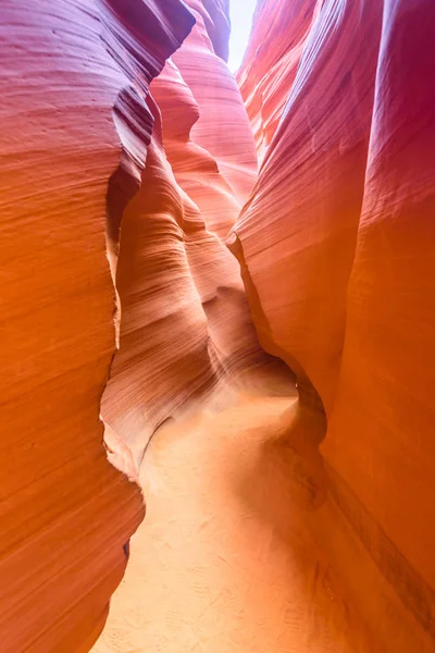 Väg Genom Antelope Canyon Ligger Navajo Nationen Nära Sida Arizona — Stockfoto