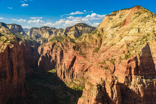 Virgin river, görünümünü melekler iz, Zion National Park, Utah, Amerika açılış gözlemleyerek