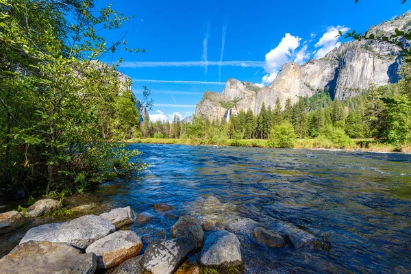Valley View Yosemite National Park California — Foto de Stock