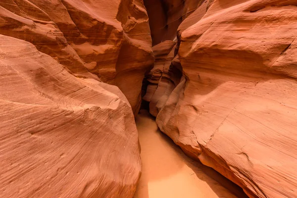 Chemin Travers Antelope Canyon Situé Sur Terre Navajo Près Page — Photo