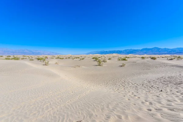 Mesquite Sand Dunes Desert Death Valley California Usa — Stock Photo, Image