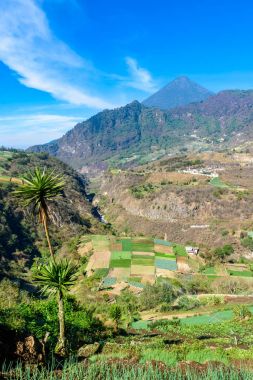 Santa Maria Volcano - Active Volcanoes in highlands of Guatemala, close to city of Quetzaltenango, Xela, Guatemala. clipart