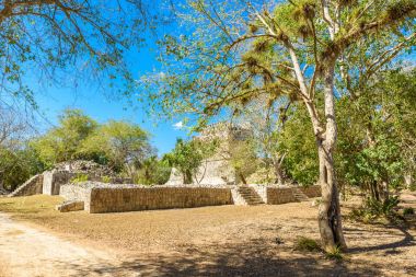 Chichen Itza, Yucatan, Meksika eski tarihi kalıntıları.