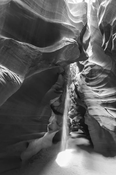 Felső Antilop Kanyon Természetes Homokkő Formáció Mellett Oldal Lake Powell — Stock Fotó
