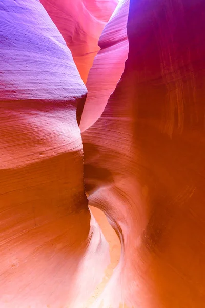 Antelope Canyon Ligger Navajo Nationen Nära Sida Arizona Usa Vackra — Stockfoto