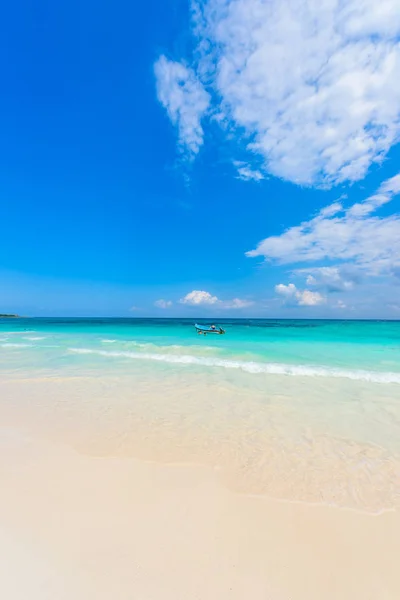 Xpu Stranden Karibiska Kusten Mexiko — Stockfoto