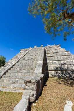 Chichen Itza, Yucatan, Meksika eski tarihi kalıntıları.