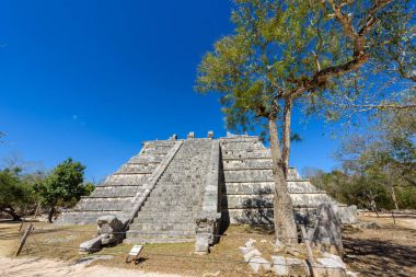 Chichen Itza, Yucatan, Meksika eski tarihi kalıntıları.