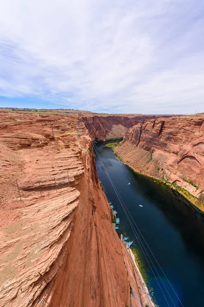 Glen Canyon Dam at Colorado River, Lake Powell, Arizona, USA