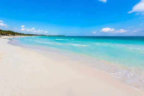 Xpu Stranden Karibiska Kusten Mexiko — Stockfoto