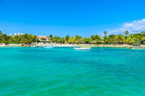 Plage Dans Les Caraïbes San Blas Île Kuna Yala Panama — Photo