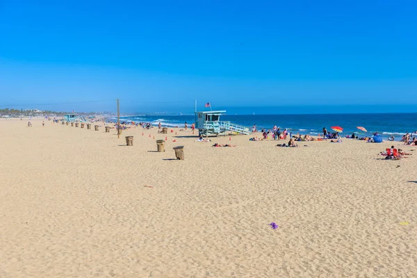 Santa monica beach, los angeles, Kaliforniya, ABD