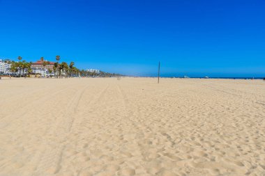 Santa monica beach, los angeles, Kaliforniya, ABD