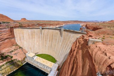 Glen Canyon Barajı Colorado Nehri, Lake Powell, Arizona, ABD