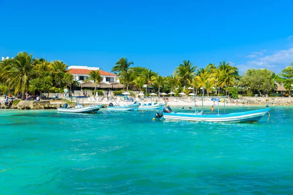 Пляж Острове Сан Блас Куна Яла Панама — стоковое фото