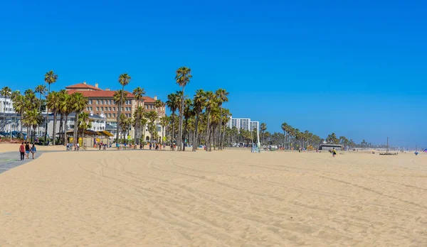 Santa Monica Beach Los Angeles California Usa — Stock Photo, Image