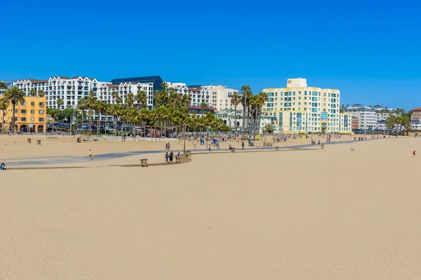 Santa Monica Beach Los Angeles California Usa — Stock Photo, Image