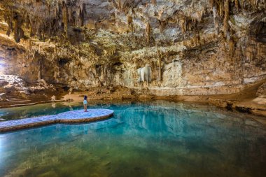 Valladolid, Yucatan - Meksika, hipotermik Suytun kız