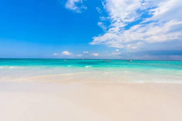 Xpu Stranden Karibiska Kusten Mexiko — Stockfoto