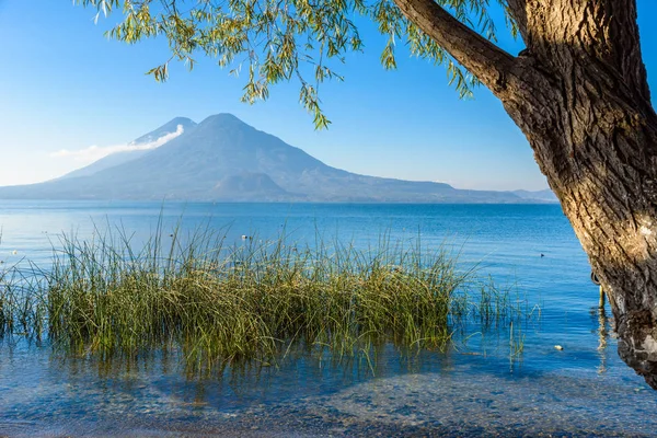 Lago Atitlán Playa Panajachel Guatemala —  Fotos de Stock