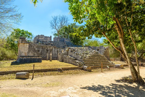 Gamla Historiska Ruinerna Chichen Itza Yucatan Mexiko — Stockfoto