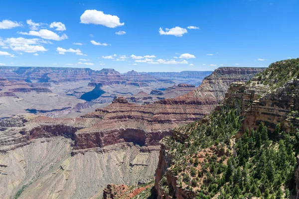 Amazing view of Desert View Watchtower from Lipan Point in Grand Canyon, Arizona, USA.