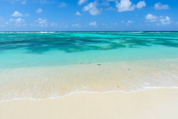 Fonte Dargent Beach Sull Isola Digue Seychelles — Foto Stock