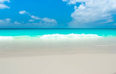 Cennet plaj - Anse Georgette Praslin, Seyşel Adaları.