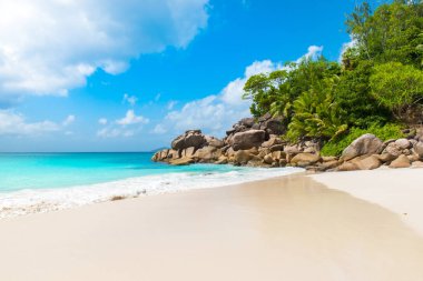 Cennet plaj - Anse Georgette Praslin, Seyşel Adaları