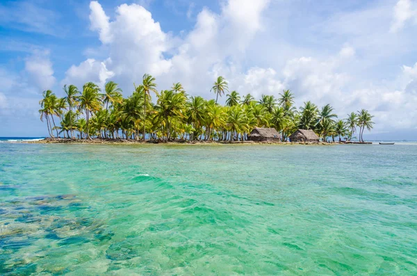 Playa Solitaria Isla San Blas Kuna Yala Panamá — Foto de Stock