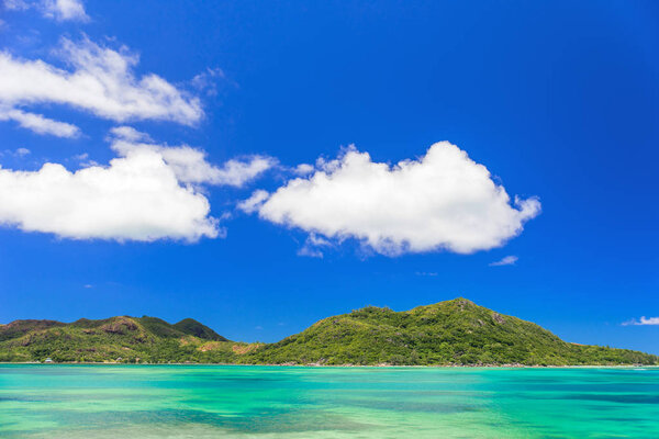 Beautiful Coast of Praslin, Seychelles