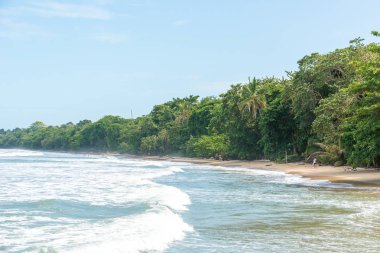 Cahuita - Nationalpark güzel plajları ve Kosta Rika yağmur ormanları ile
