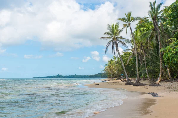 Плая Коклес Тропічний Пляж Недалеко Від Пуерто Велья Коста Ріки — стокове фото
