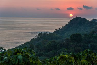 Günbatımı, Manuel Antonio, Kosta Rika.