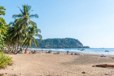 Beach Jaco - Kosta Rika Pasifik Sahil.