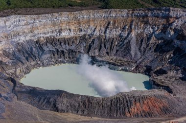 Kosta Rika 'daki Vulcano Poas