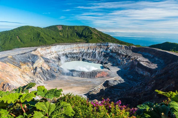 Vulcano Poas Costa Rica — Foto Stock